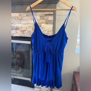 Blue romper